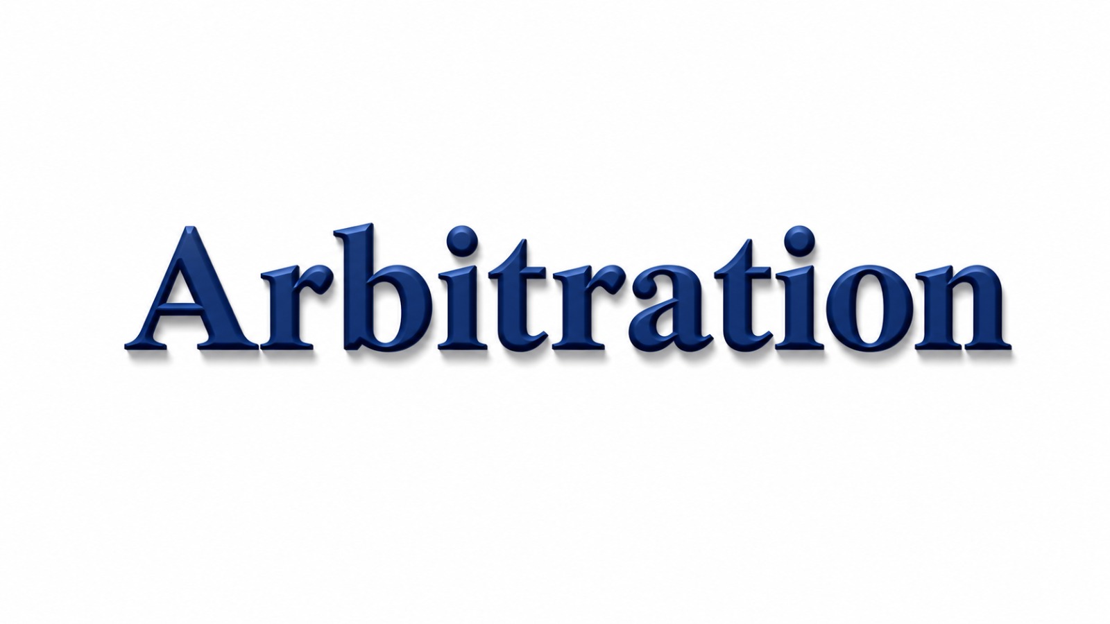 Arbitration
